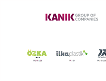 Tablet Screenshot of kanikgrup.com